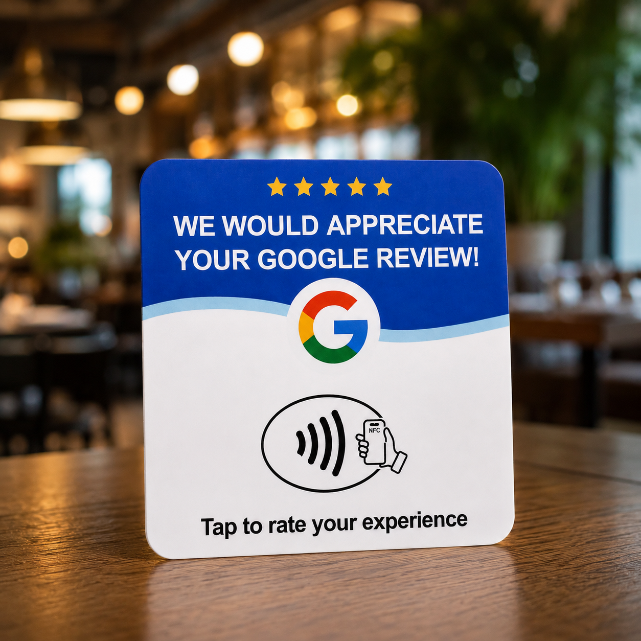 Karta Google Review NFC